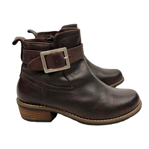 WOLKY Bravo Buckled Leather Ankle Aoots - Picture 1 of 10